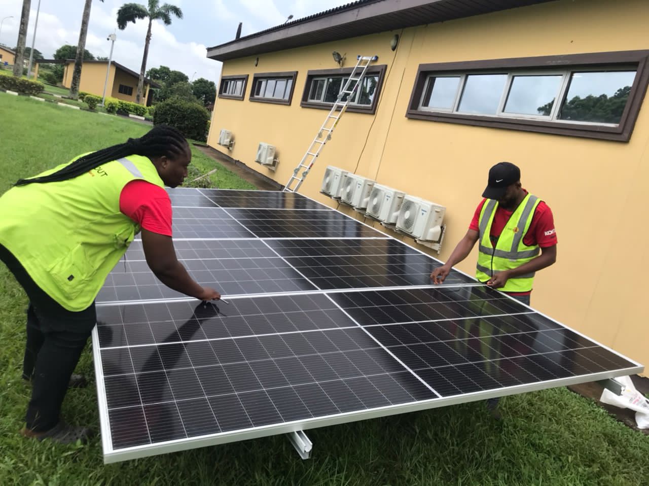 Solar Panels Installed at ETC